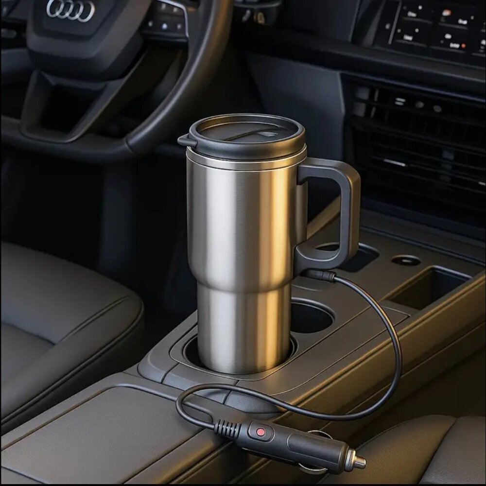 Electric In-Car Stainless Steel Mug - Picture 4 of 6